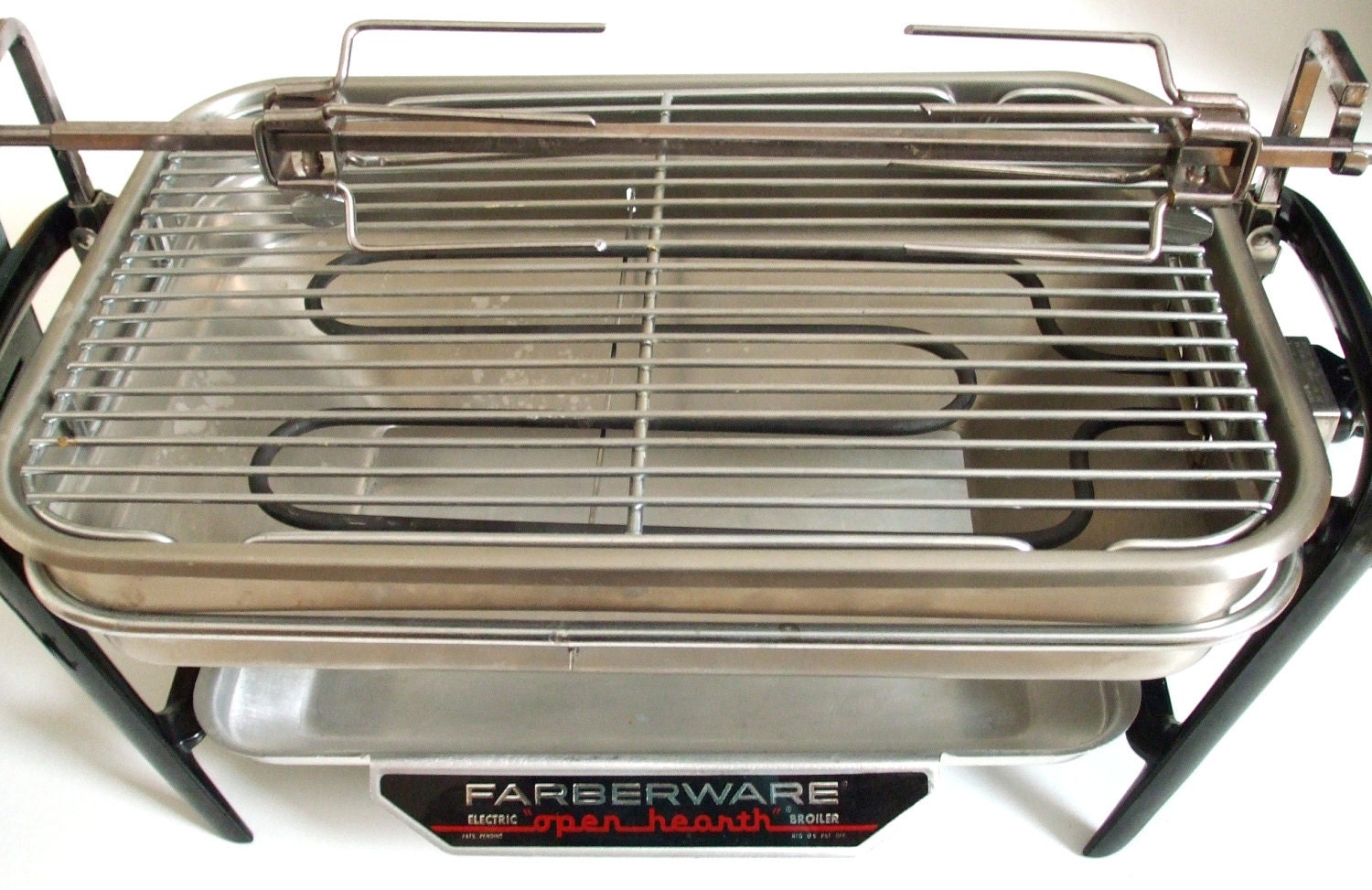 Farberware Open Hearth Rotisserie Grill 450A Complete
