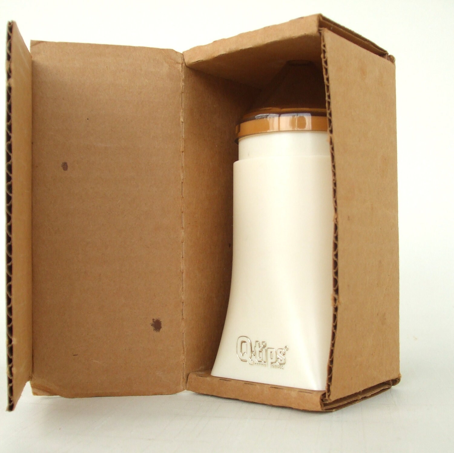 Vintage QTip Dispenser NOS