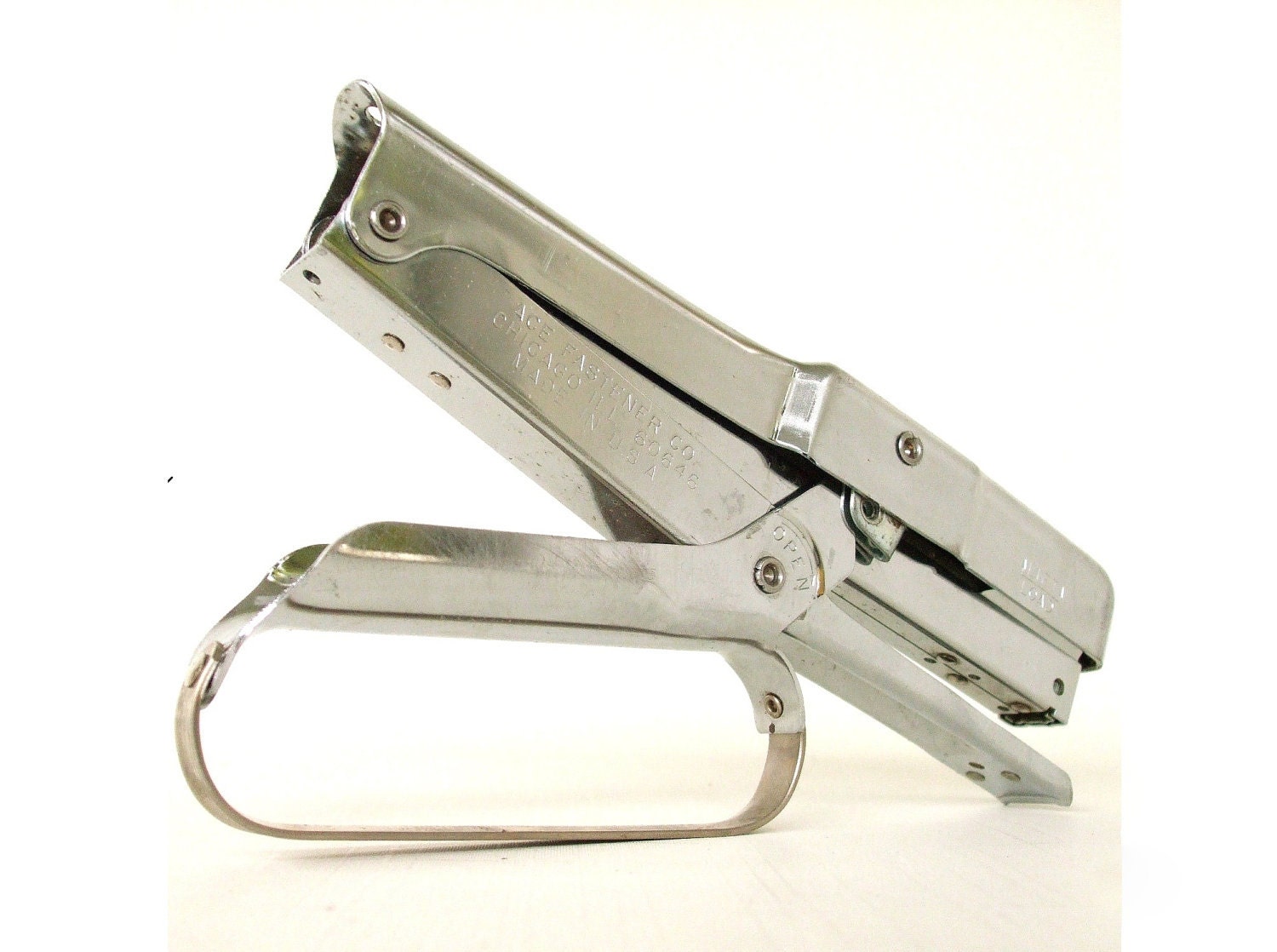 Plier Stapler Office Supply Ace Fastener Co Clipper II no.