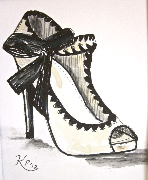  How To Draw Shoes On Fashion Sketches for Girl