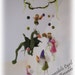 Felted mobile with Dragon Cyril and her fairy friends, Waldorf inspired