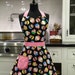 Tossed Cupcakes Full Sweetheart Apron