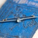 A subtle Dash of Brightness - Tie Pin - Delicate Rhinestone Brooch