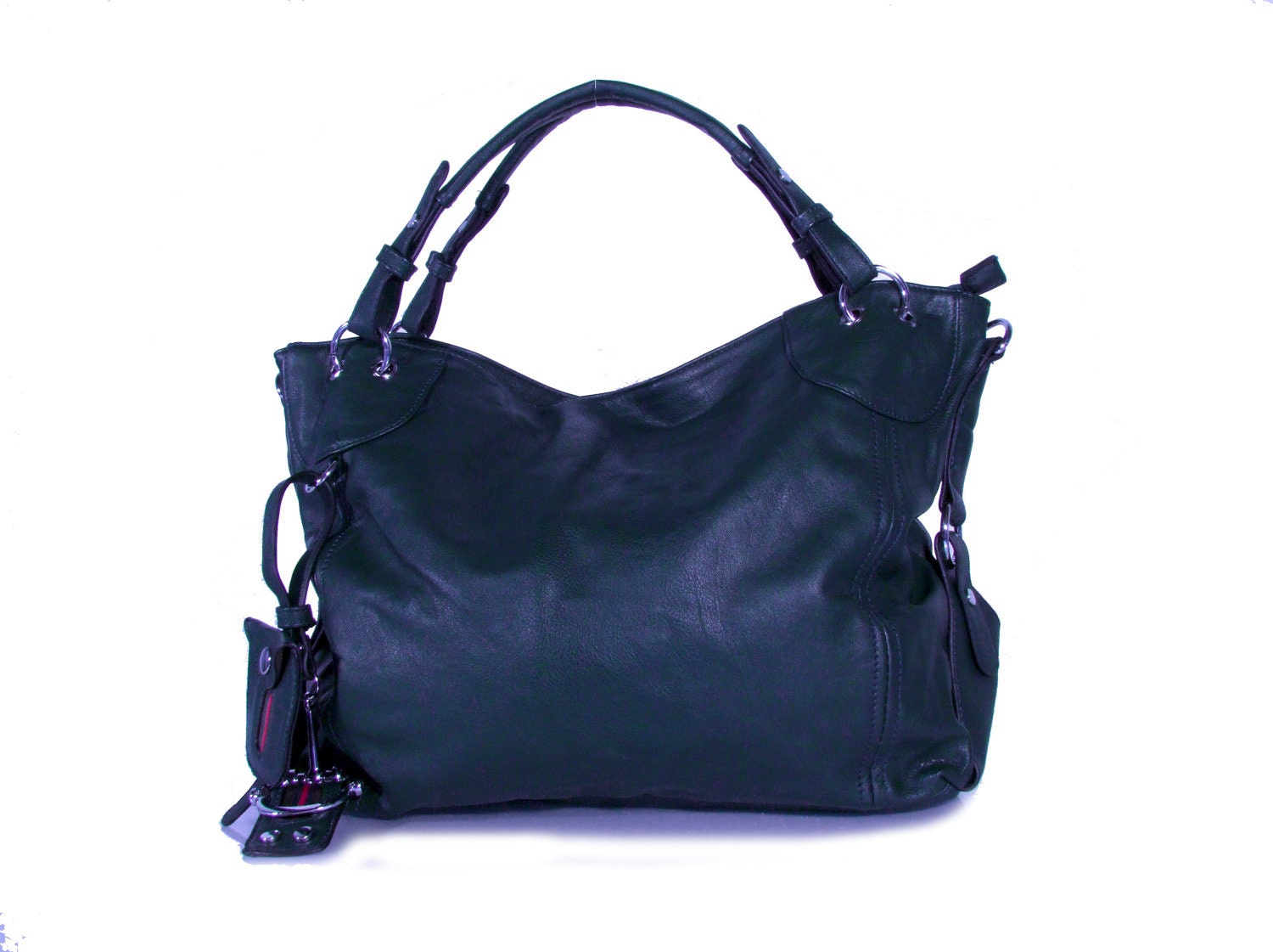 vegan leather handbag purse blue the by VeganLeatherHandbags