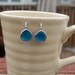 Silver, azure and glass