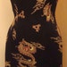 Dragon print dress