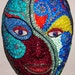 Swirl Mosaic Mask