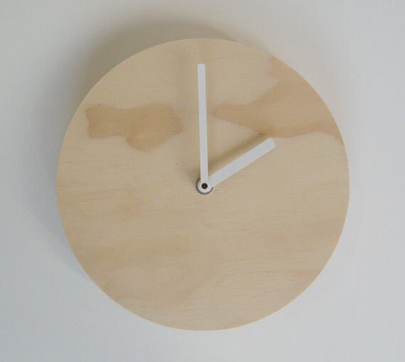Objectify Plywood Wall Clock