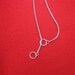 Chrome Dog Choke Chain Necklace, Extra Fine Snake