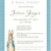 Peter Rabbit Invitations