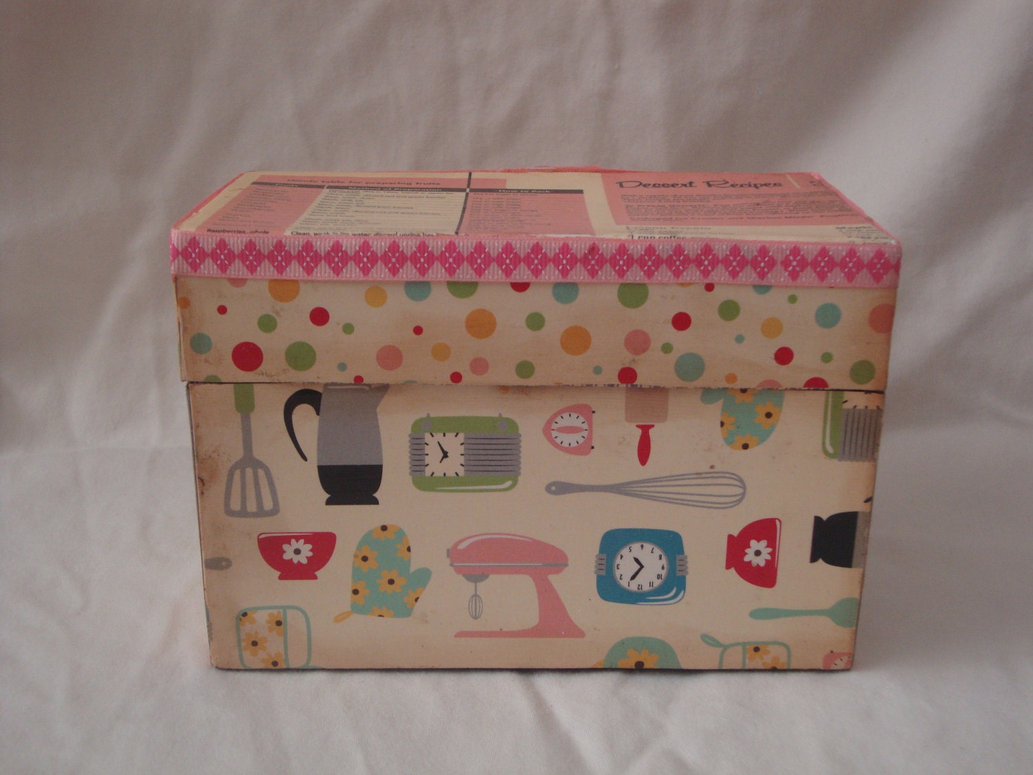 Retro Recipe Box