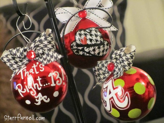 university of alabama ornament set of 3 bear bryant hat university of alabama ornament set of 3 bear bryant hat
