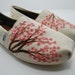 Cherry Blossom - CUSTOM TOMS SHOES for marcirosegutierrez