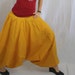 Handmade Mustard Yellow Harem Pants, Gypsy Pants, Aladdin, Romper, Genie, Boho, Hippie,Yoga