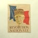 World War Two Poster, Original French, with Portrait of Petain