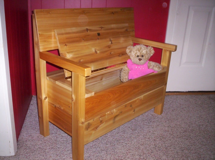 toy wooden bench