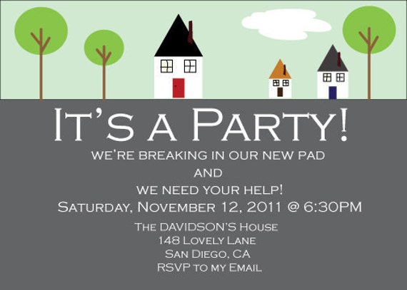 Housewarming Invitation Wording First Home 2