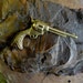RESERVED ADRIA Vintage Struck Revolver Guns (2 pc)
