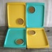 Midcentury ACCA Luncheon Trays set of 4- David Douglas