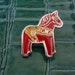 Swedish Dala Horse Pin