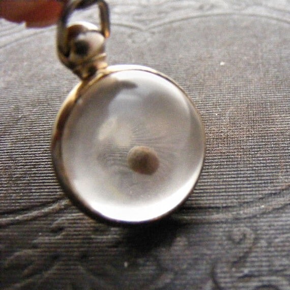 Vintage Mustard Seed Pendant Charm by CinderedSister on Etsy