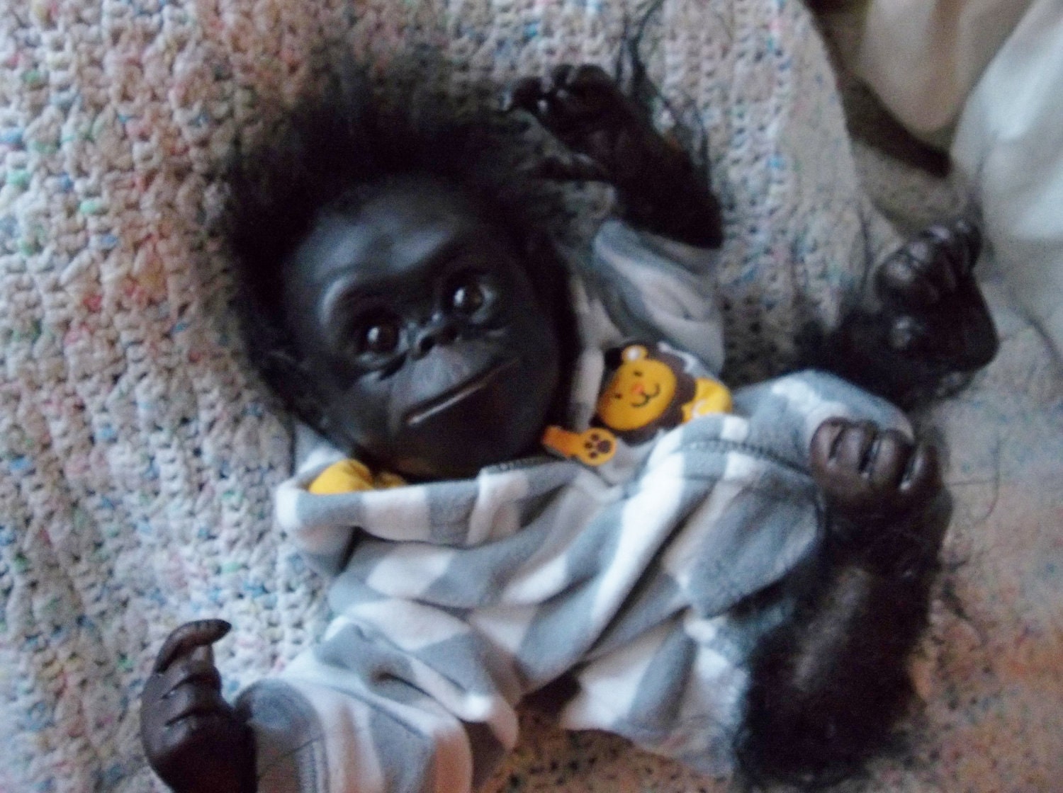 reborn gorilla doll