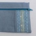 Blue Patchwork Pencil Case