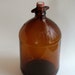 Vintage Amber Glass Hi-lex (Clorox) Gallon Bottle