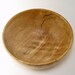Wood Bowl, Handturned from Reclaimed Poplar Wood. 9.75" Diameter by 4" Height.