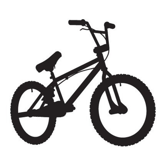 BMX Bike Decal Vinyl Sticker For Car Window Laptop by urbandecal : Custom Stickers For Bmx Bikes For Kids
