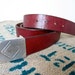 Vintage Oxblood Leather Belt and Wing Brass Buckle