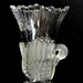 Mikasa Walther Swan Art Deco Crystal and Frosted Glass Vase