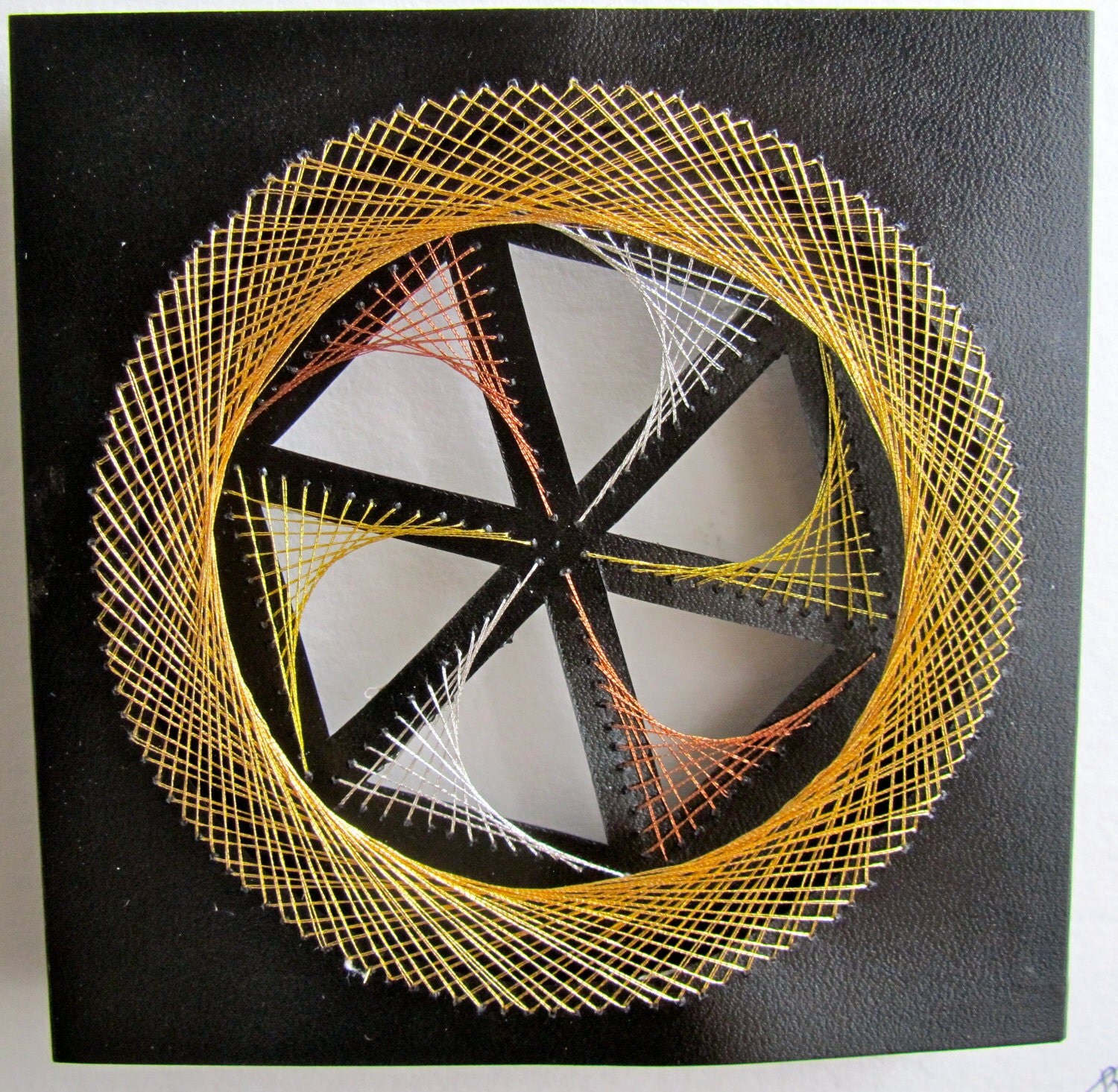 WALL ART Home Décor Geometric Original Design of String Art