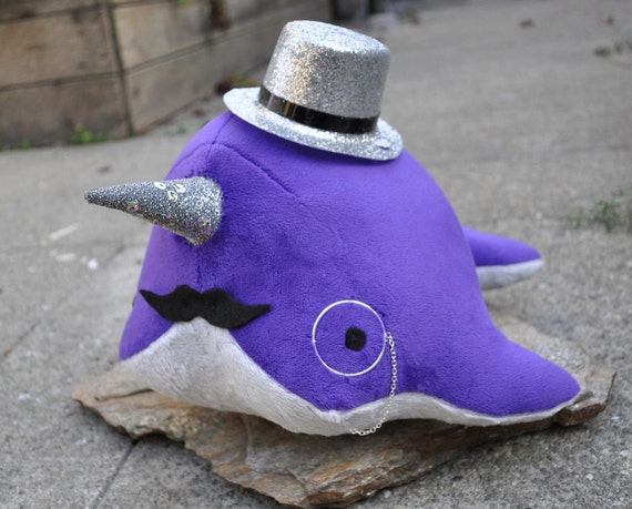 fancy narwhal plush