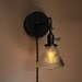 Reserved for Debbe - Final Payment for a Pair of Wall Sconces - Custom Built - Oil Rubbed Bronze Finish