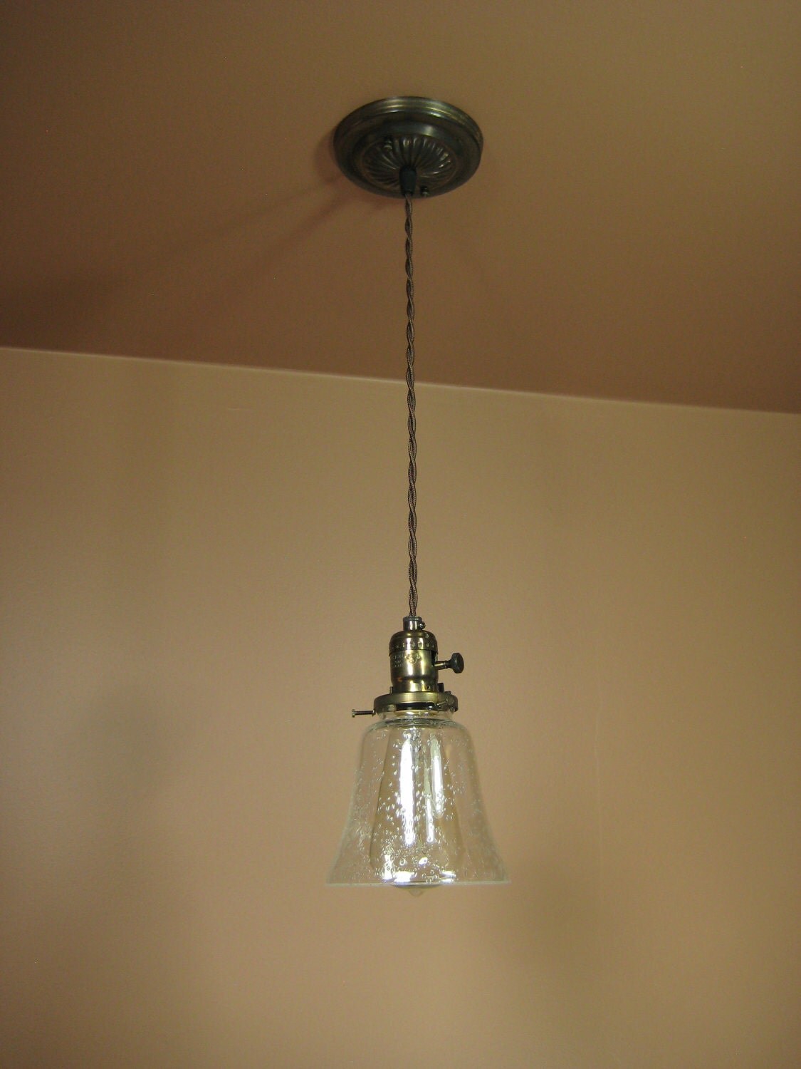 Mini Pendant Light Antique Vintage Reproduction Ceiling Light