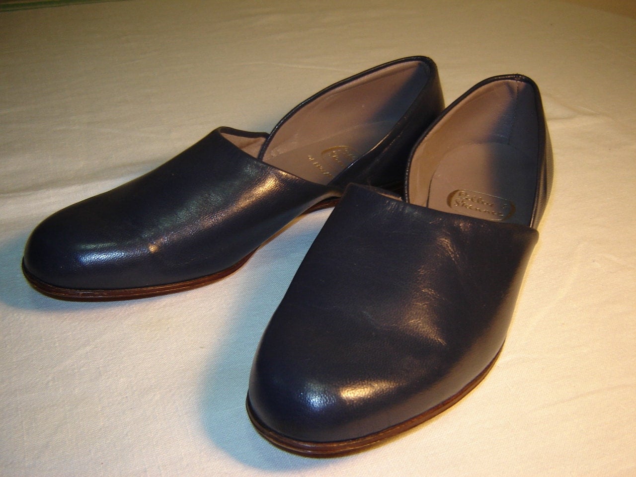 SALE Old-Fashioned Leather Slippers/Shoes by Lilly and Skinner