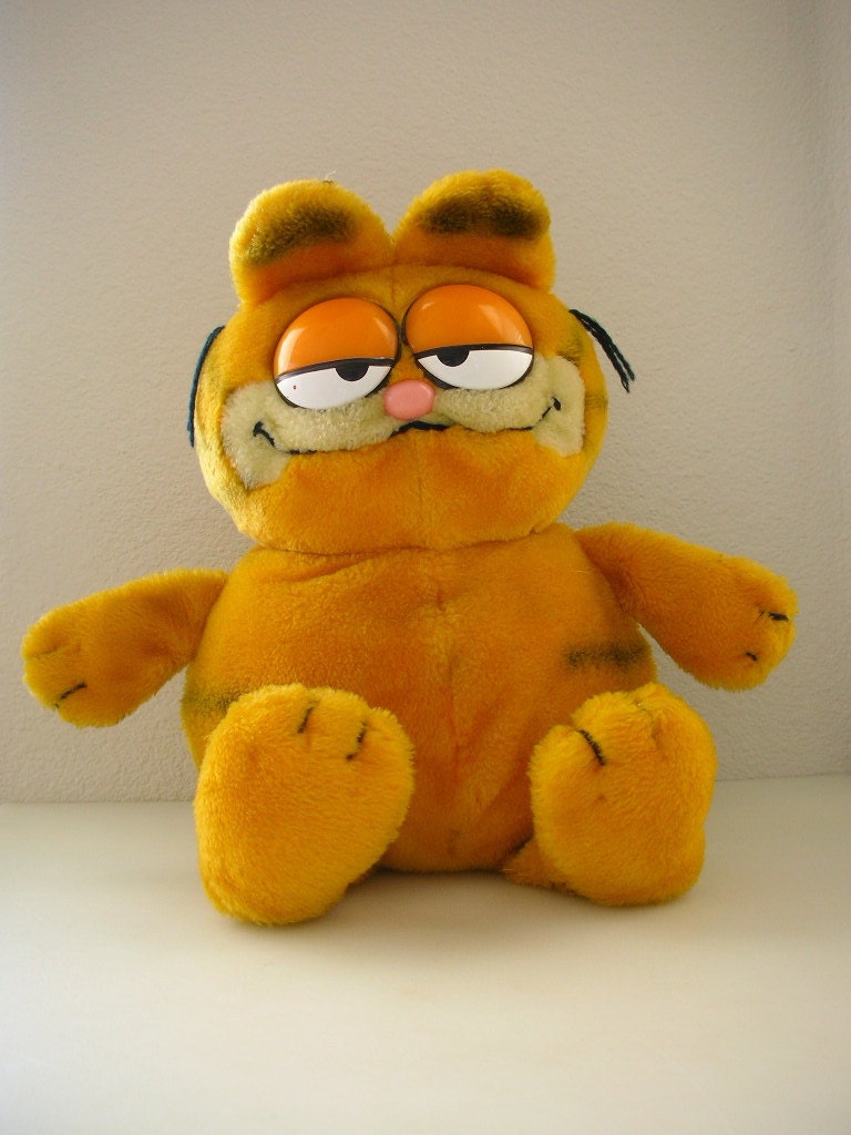 big garfield stuffed animal