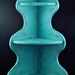 Vintage Cottage Chic Three Tier Wooden Corner Shelf