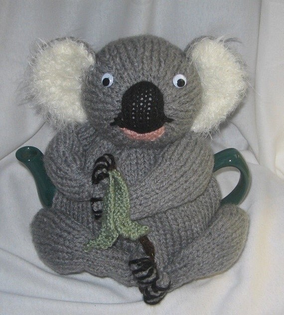 Koala Tea Cosy KNITTING PATTERN pdf file by by RianAnderson