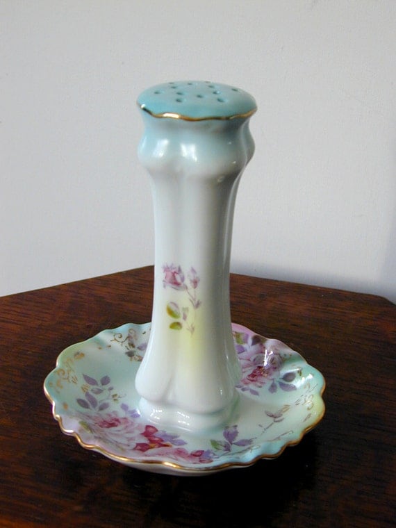 Porcelain Vintage Hat Pin holder Circa 20s30s at