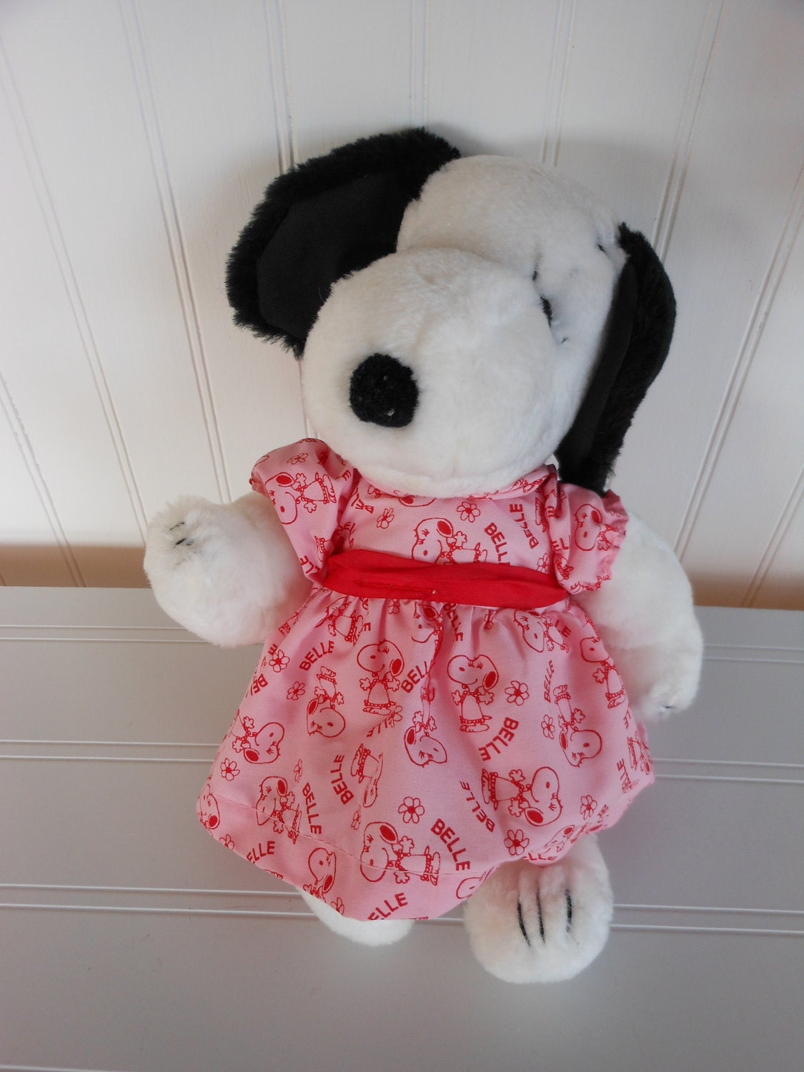 belle snoopy plush