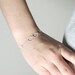 Circle of Life Bracelet - modern sterling silver circle everyday jewelry by petitor