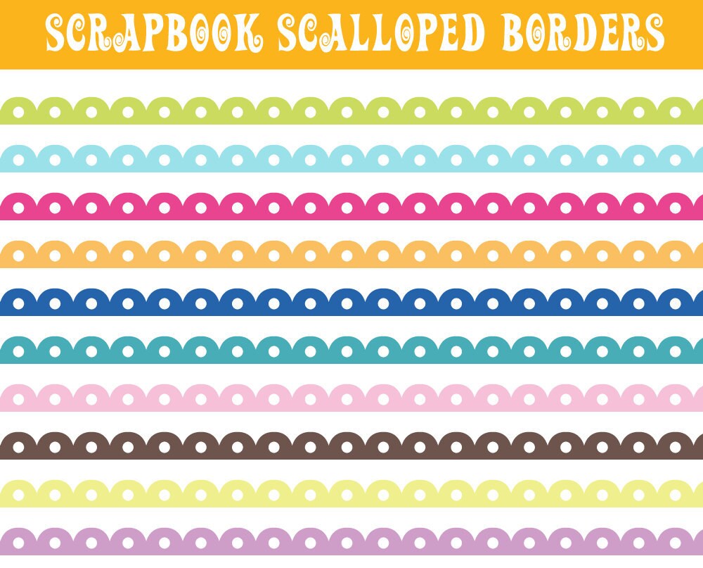 free clip art scalloped borders - photo #44
