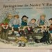 Springtime in Noisy Village by Astrid Lindgren Pictures by Ilon Wikland Vintage book 1966