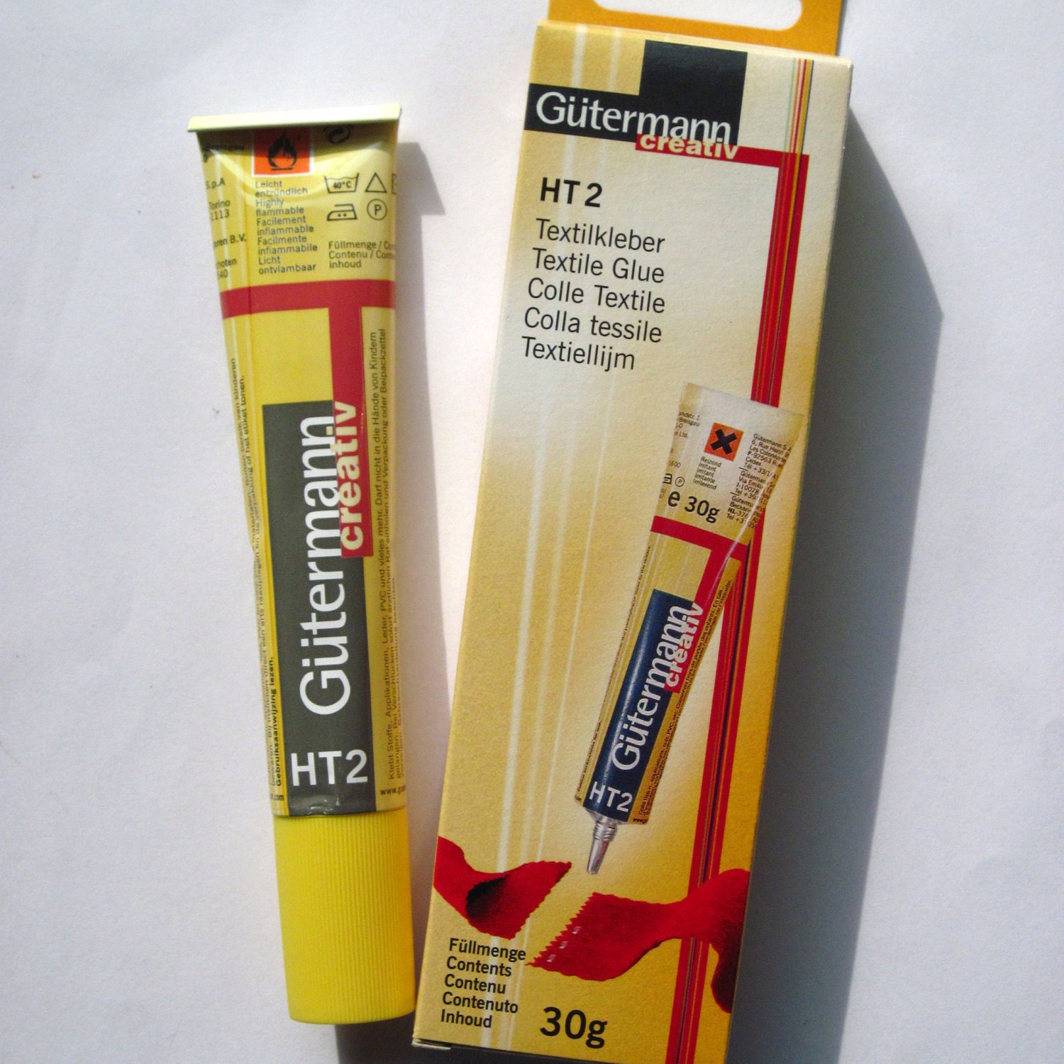 HT2 Gutermann glue for fabric & textiles fabric glue