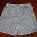 Gingham Check Shorts - Toddler Boys or Girls - Many Colors Available - Size 12 months to 5