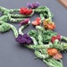 Flower Lariet Crochet Flower Garland Hairwrap