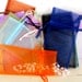 Organza Bags - Jewelry Gift Pouch - Set of 12 - 5 1/2" x 3"