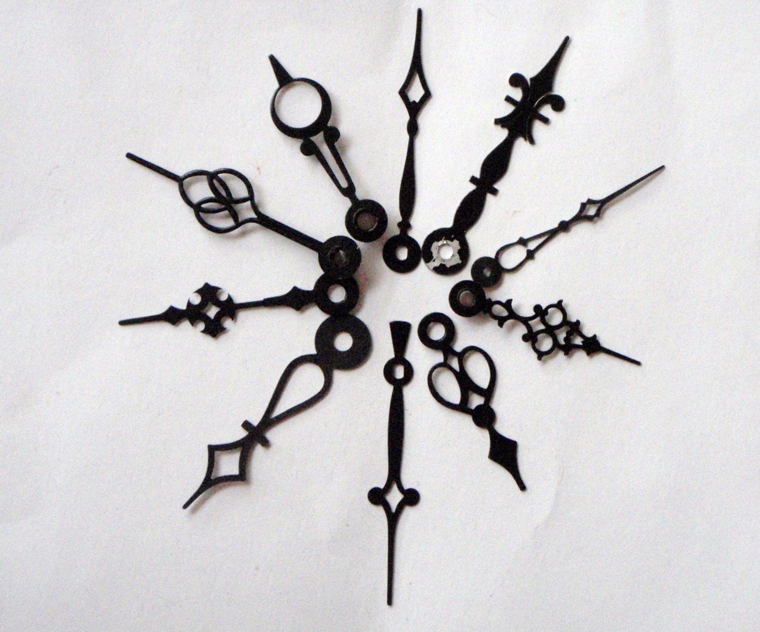 Vintage Steampunk Watch Clock Hands Altered Art